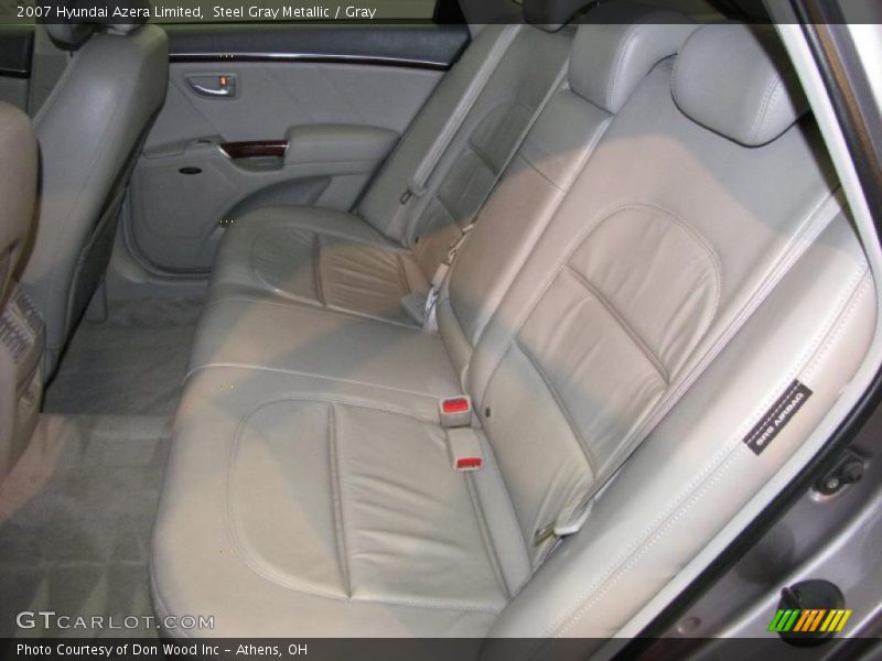 Steel Gray Metallic / Gray 2007 Hyundai Azera Limited
