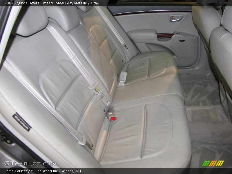 Steel Gray Metallic / Gray 2007 Hyundai Azera Limited