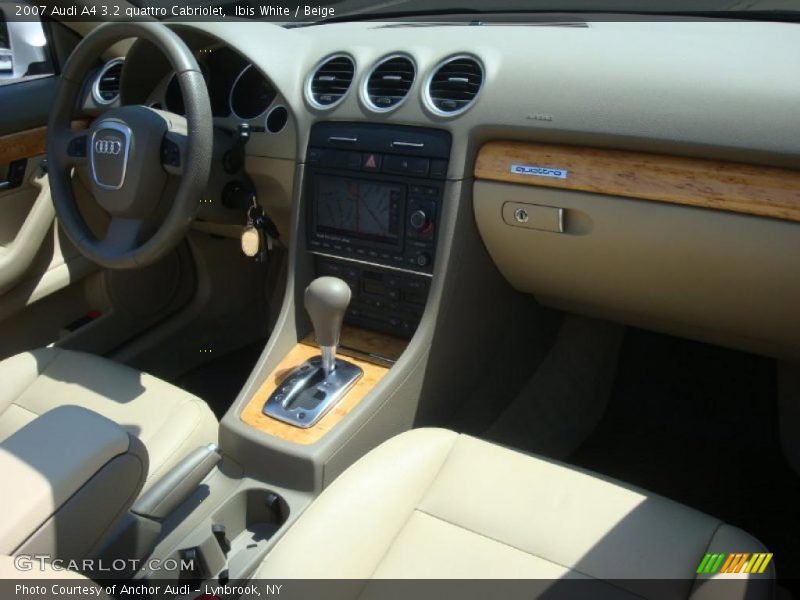 Ibis White / Beige 2007 Audi A4 3.2 quattro Cabriolet