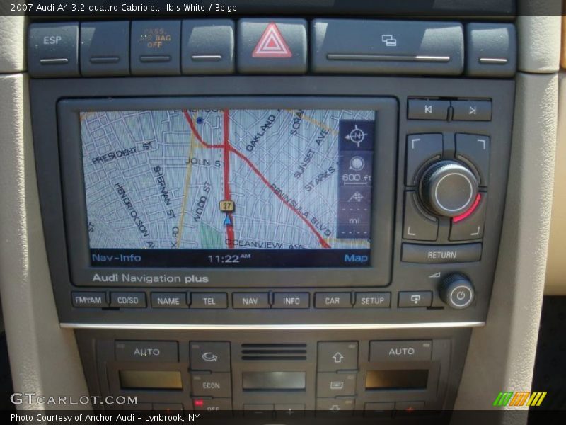 Ibis White / Beige 2007 Audi A4 3.2 quattro Cabriolet
