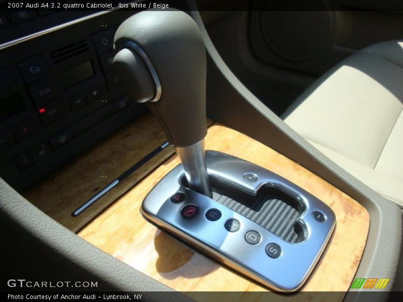 Ibis White / Beige 2007 Audi A4 3.2 quattro Cabriolet