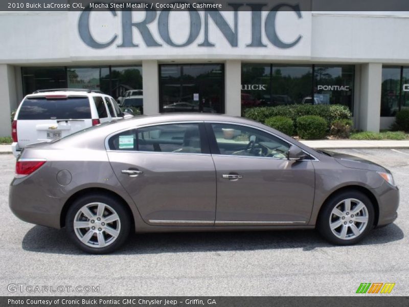 Mocha Steel Metallic / Cocoa/Light Cashmere 2010 Buick LaCrosse CXL