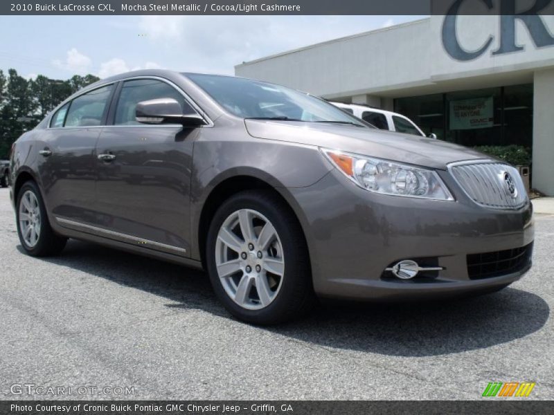 Mocha Steel Metallic / Cocoa/Light Cashmere 2010 Buick LaCrosse CXL