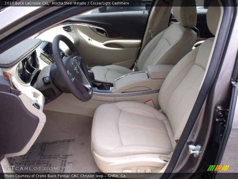 Mocha Steel Metallic / Cocoa/Light Cashmere 2010 Buick LaCrosse CXL