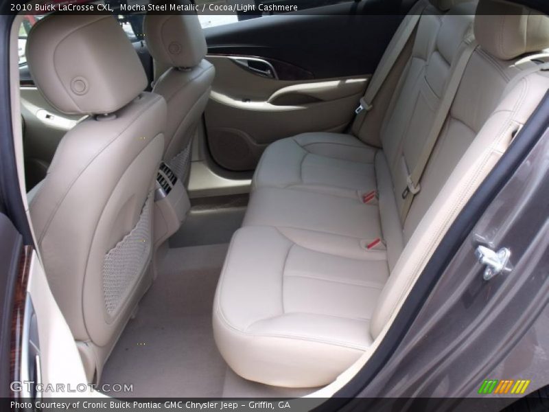 Mocha Steel Metallic / Cocoa/Light Cashmere 2010 Buick LaCrosse CXL
