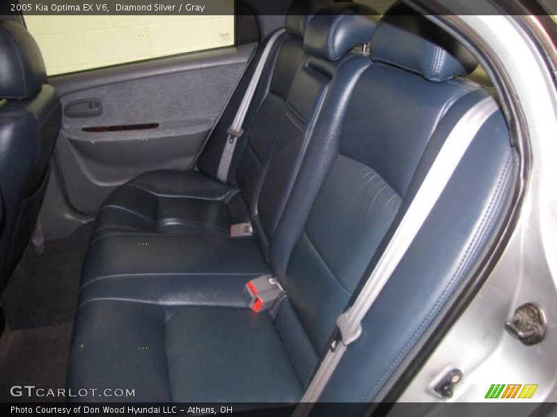Diamond Silver / Gray 2005 Kia Optima EX V6
