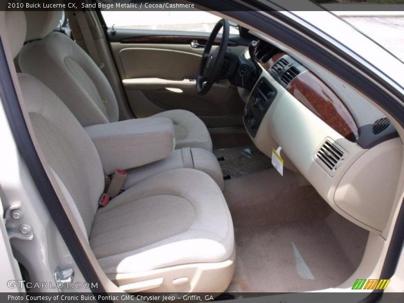 Sand Beige Metallic / Cocoa/Cashmere 2010 Buick Lucerne CX