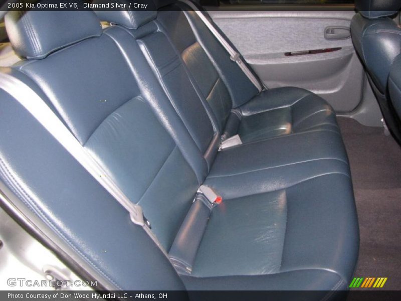 Diamond Silver / Gray 2005 Kia Optima EX V6