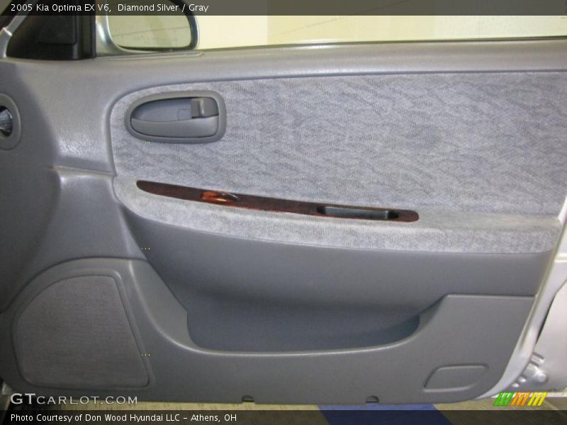 Diamond Silver / Gray 2005 Kia Optima EX V6