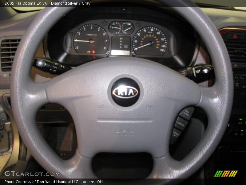 Diamond Silver / Gray 2005 Kia Optima EX V6