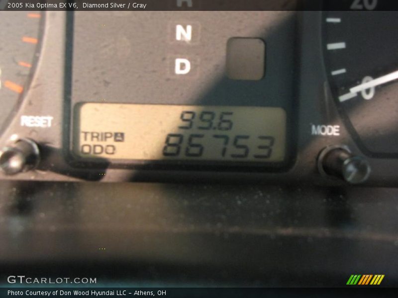 Diamond Silver / Gray 2005 Kia Optima EX V6