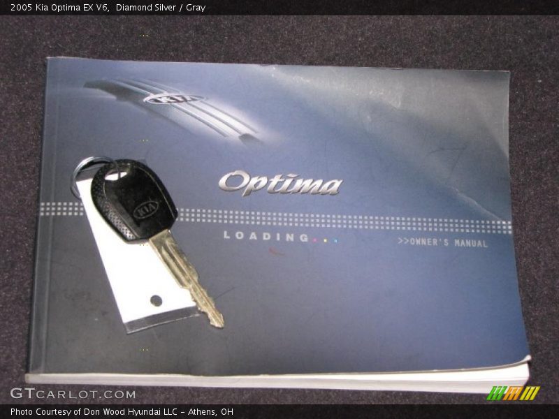 Diamond Silver / Gray 2005 Kia Optima EX V6