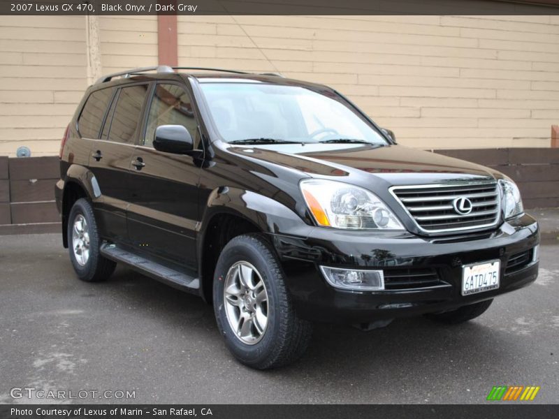 Black Onyx / Dark Gray 2007 Lexus GX 470