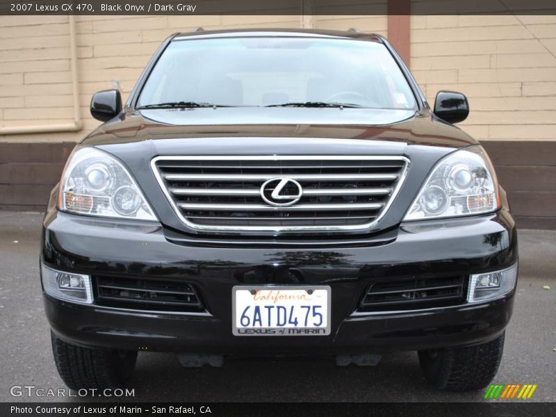 Black Onyx / Dark Gray 2007 Lexus GX 470