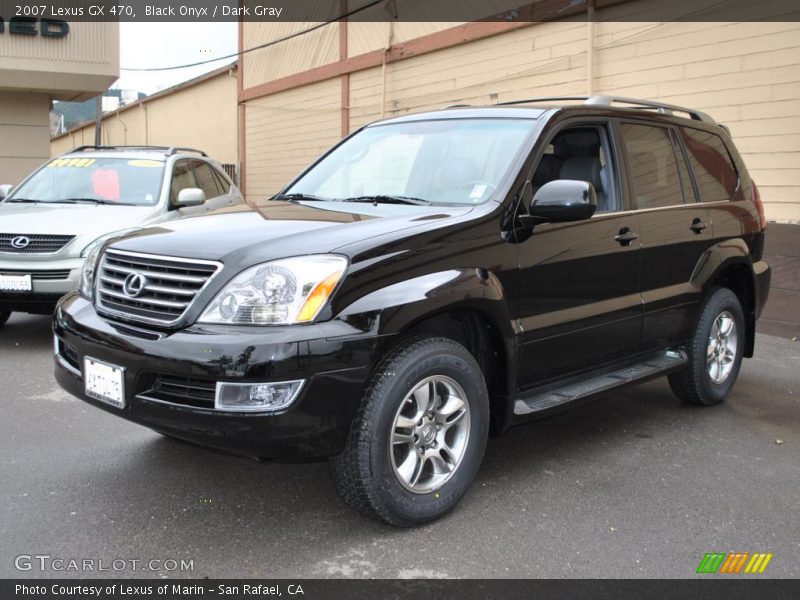 Black Onyx / Dark Gray 2007 Lexus GX 470
