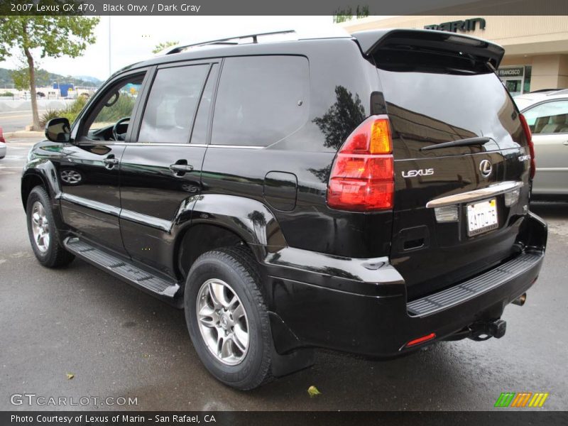 Black Onyx / Dark Gray 2007 Lexus GX 470