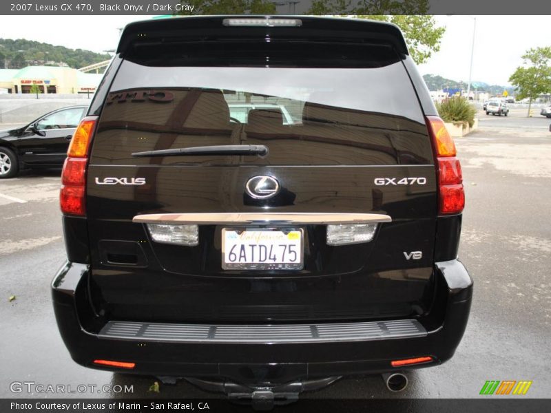 Black Onyx / Dark Gray 2007 Lexus GX 470
