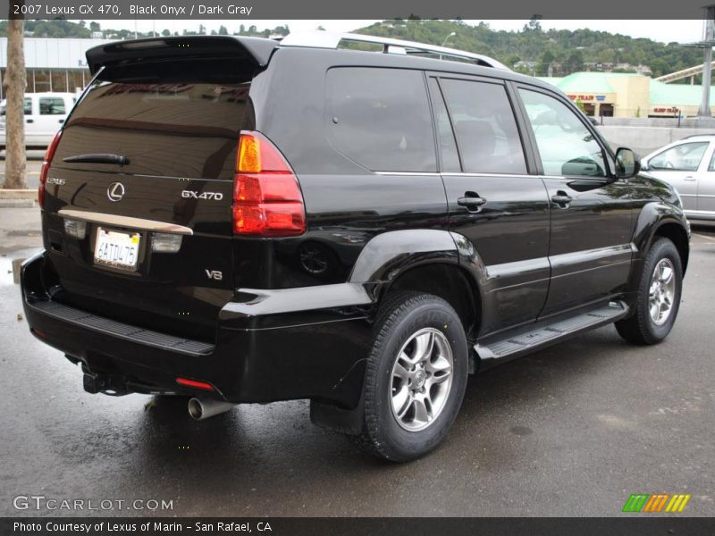 Black Onyx / Dark Gray 2007 Lexus GX 470