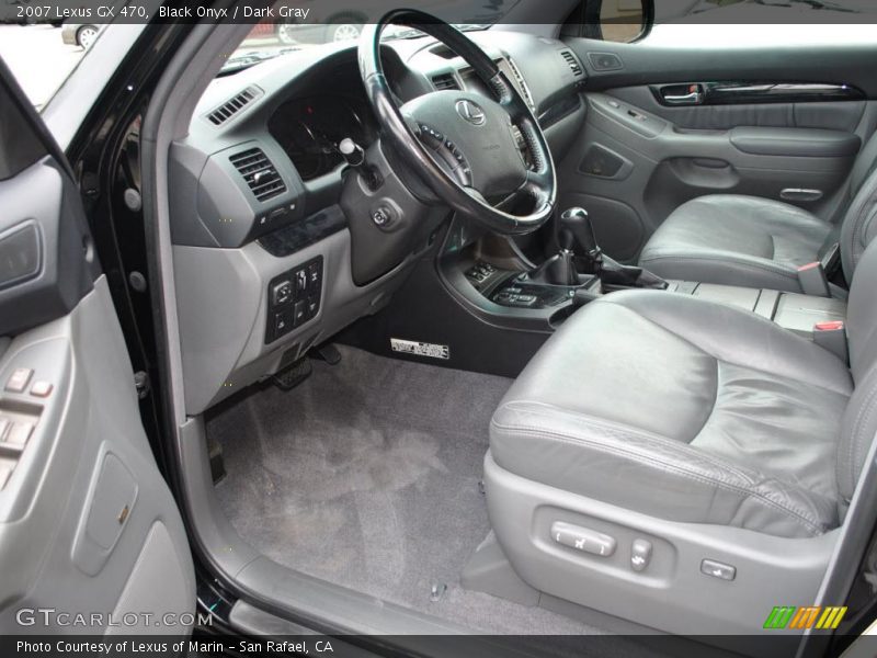 Black Onyx / Dark Gray 2007 Lexus GX 470