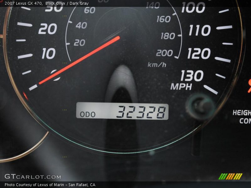 Black Onyx / Dark Gray 2007 Lexus GX 470