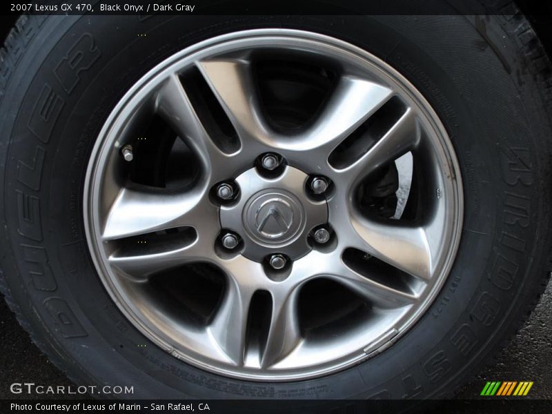 Black Onyx / Dark Gray 2007 Lexus GX 470