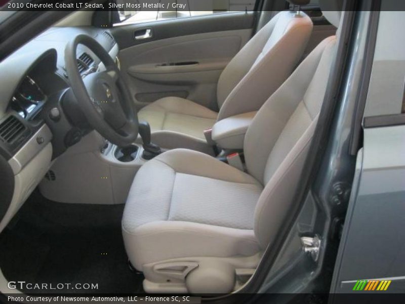 Silver Moss Metallic / Gray 2010 Chevrolet Cobalt LT Sedan