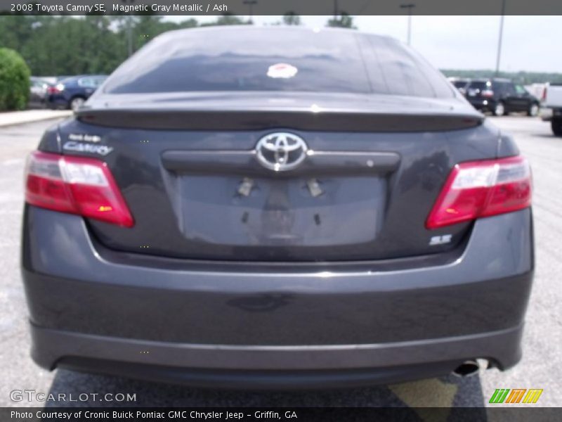 Magnetic Gray Metallic / Ash 2008 Toyota Camry SE