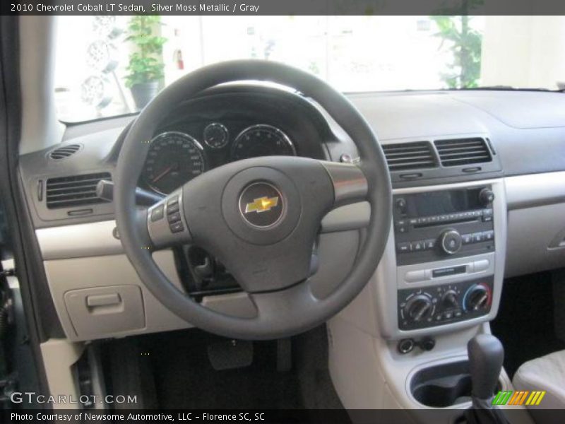 Silver Moss Metallic / Gray 2010 Chevrolet Cobalt LT Sedan