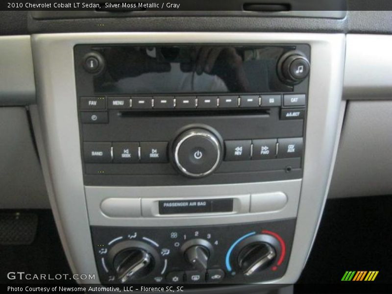 Silver Moss Metallic / Gray 2010 Chevrolet Cobalt LT Sedan