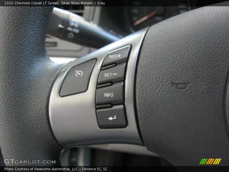 Silver Moss Metallic / Gray 2010 Chevrolet Cobalt LT Sedan