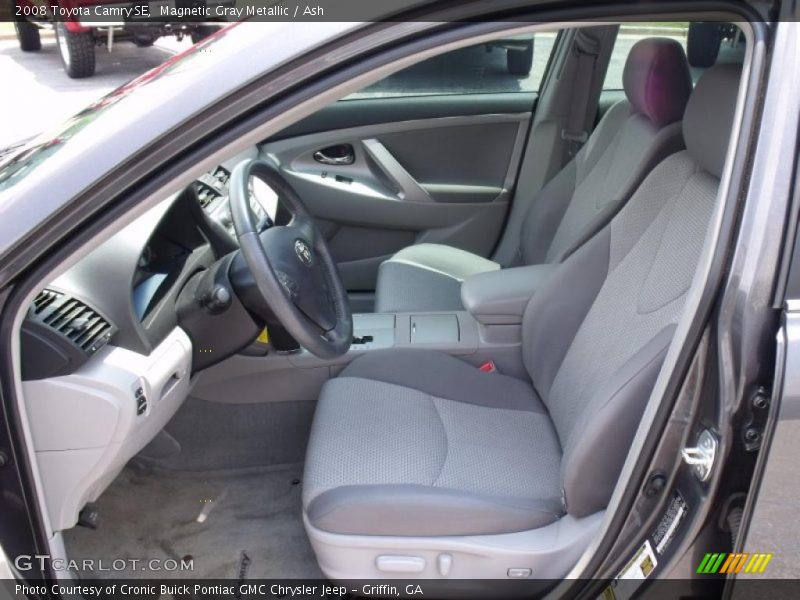 Magnetic Gray Metallic / Ash 2008 Toyota Camry SE