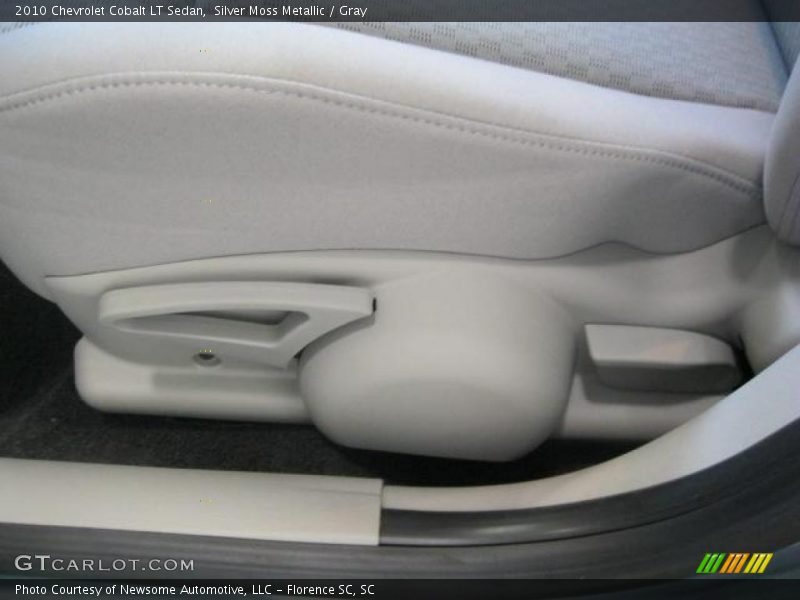 Silver Moss Metallic / Gray 2010 Chevrolet Cobalt LT Sedan