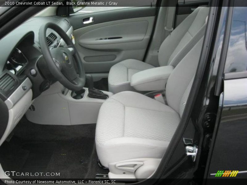 Black Granite Metallic / Gray 2010 Chevrolet Cobalt LT Sedan