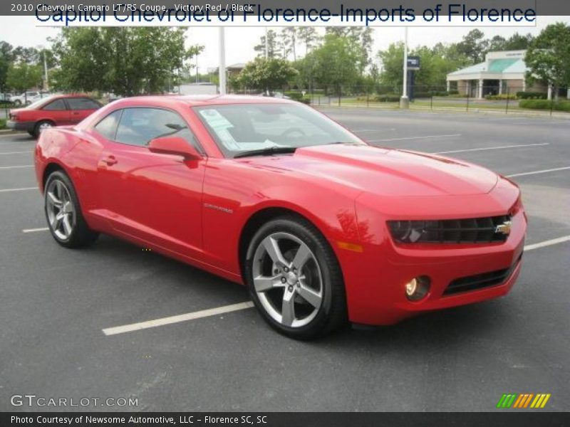 Victory Red / Black 2010 Chevrolet Camaro LT/RS Coupe