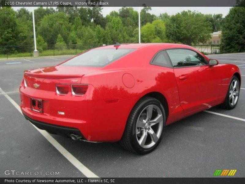 Victory Red / Black 2010 Chevrolet Camaro LT/RS Coupe