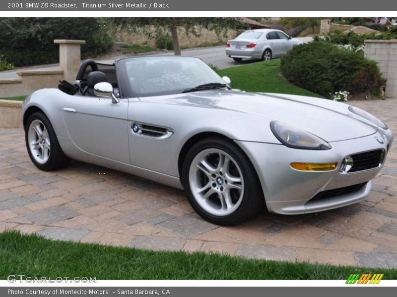 Titanium Silver Metallic / Black 2001 BMW Z8 Roadster