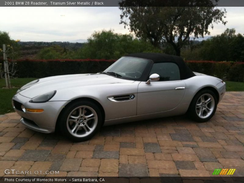Titanium Silver Metallic / Black 2001 BMW Z8 Roadster