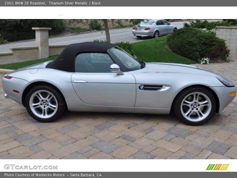 Titanium Silver Metallic / Black 2001 BMW Z8 Roadster