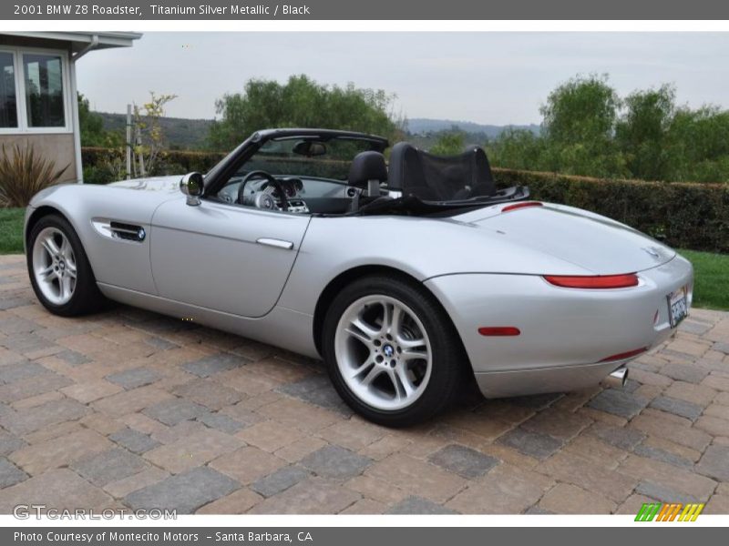 Titanium Silver Metallic / Black 2001 BMW Z8 Roadster