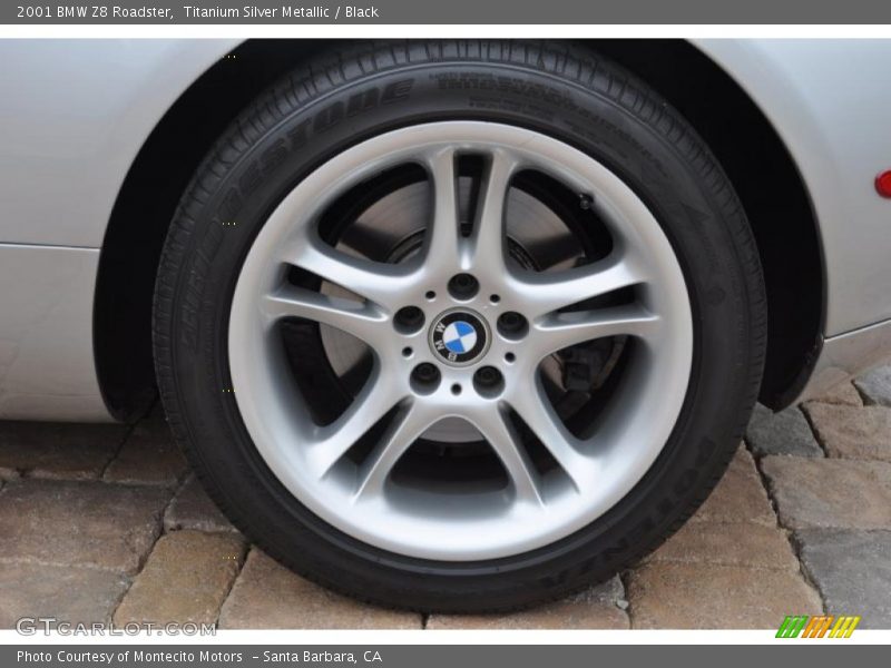Titanium Silver Metallic / Black 2001 BMW Z8 Roadster