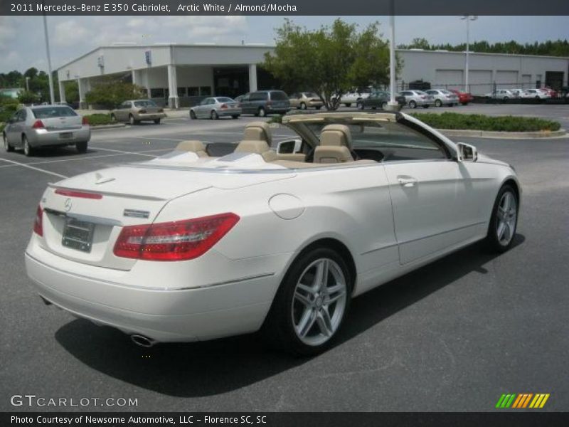 Arctic White / Almond/Mocha 2011 Mercedes-Benz E 350 Cabriolet