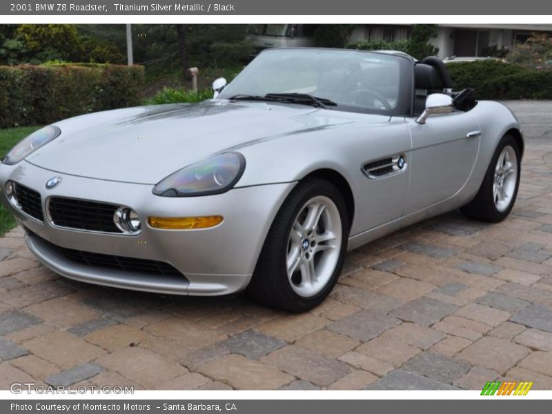 Titanium Silver Metallic / Black 2001 BMW Z8 Roadster