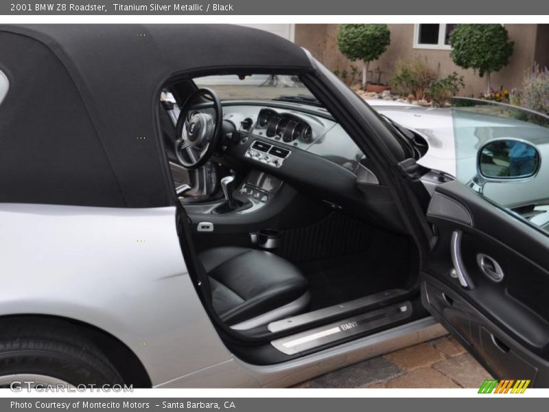 Titanium Silver Metallic / Black 2001 BMW Z8 Roadster
