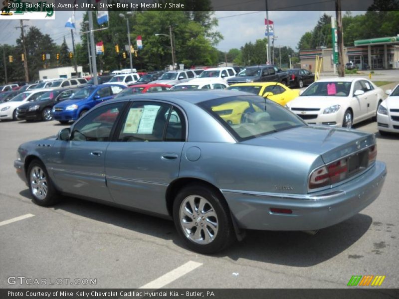 Silver Blue Ice Metallic / Shale 2003 Buick Park Avenue Ultra