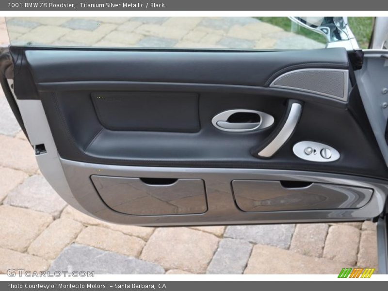 Titanium Silver Metallic / Black 2001 BMW Z8 Roadster