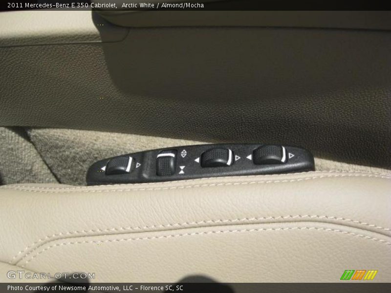 Arctic White / Almond/Mocha 2011 Mercedes-Benz E 350 Cabriolet