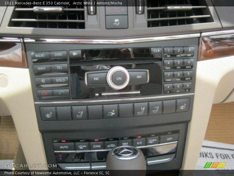 Arctic White / Almond/Mocha 2011 Mercedes-Benz E 350 Cabriolet