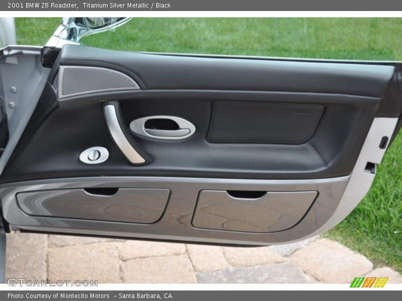 Titanium Silver Metallic / Black 2001 BMW Z8 Roadster