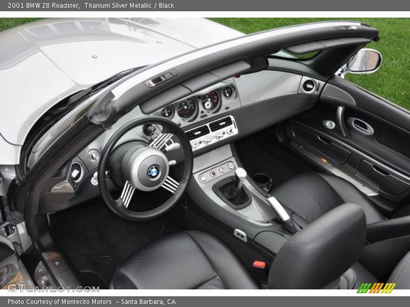Titanium Silver Metallic / Black 2001 BMW Z8 Roadster