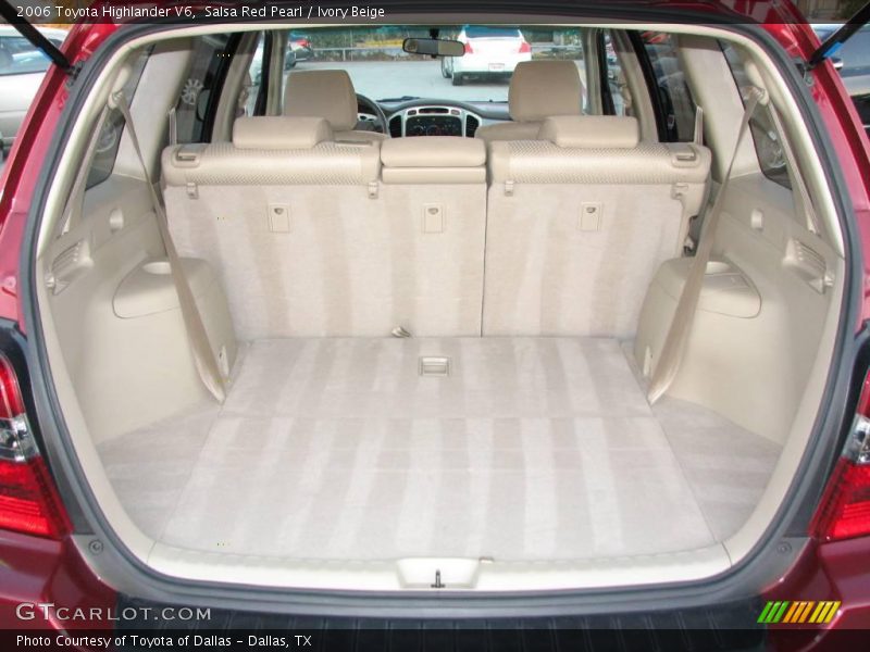 Salsa Red Pearl / Ivory Beige 2006 Toyota Highlander V6